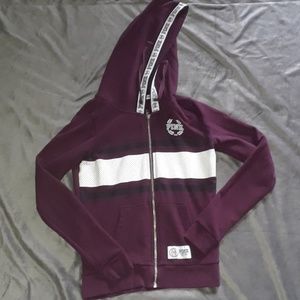 PINK Victoria Secret maroon jacket